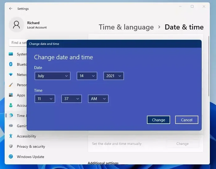 How Do I Change the Date and Time Sync on My Computer