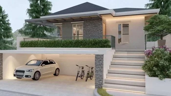 650 Sq Ft House Plan With Car Parking Layout Ideas